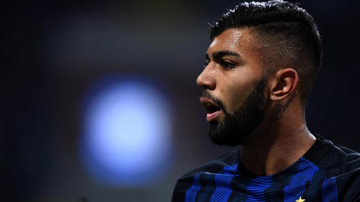 Gabriel Barbosa sempat bermain di Inter Milan dan gagal tampil oke. (Foto: Pier Marco Tacca/Getty Images)