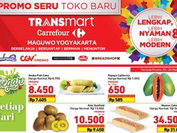 Promo Toko Baru di Transmart Carrefour Maguwo dan Transmart Tegal