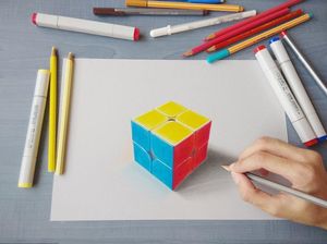 Kreatif! Goresan Pensil Hasilkan Lukisan 3D Menawan Kreatif! Goresan Pensil Hasilkan Lukisan 3D Menawan