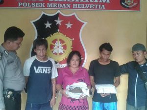 Taruh 2 Kg Ganja di Tong Sampah Rutan, Rosmaini Ditangkap Polisi