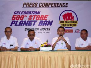 Planet Ban Resmikan Cabang ke-500, Kuasai 80% Pasar Ban Roda Dua