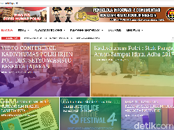 Bukan Di-hack, Situs Humas Polri Diremajakan agar Tampil Modern