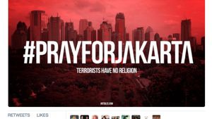 #PrayForJakarta Menggema di Linimasa