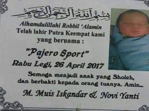 Mitsubishi Cari Bayi yang Diberi Nama Pajero Sport