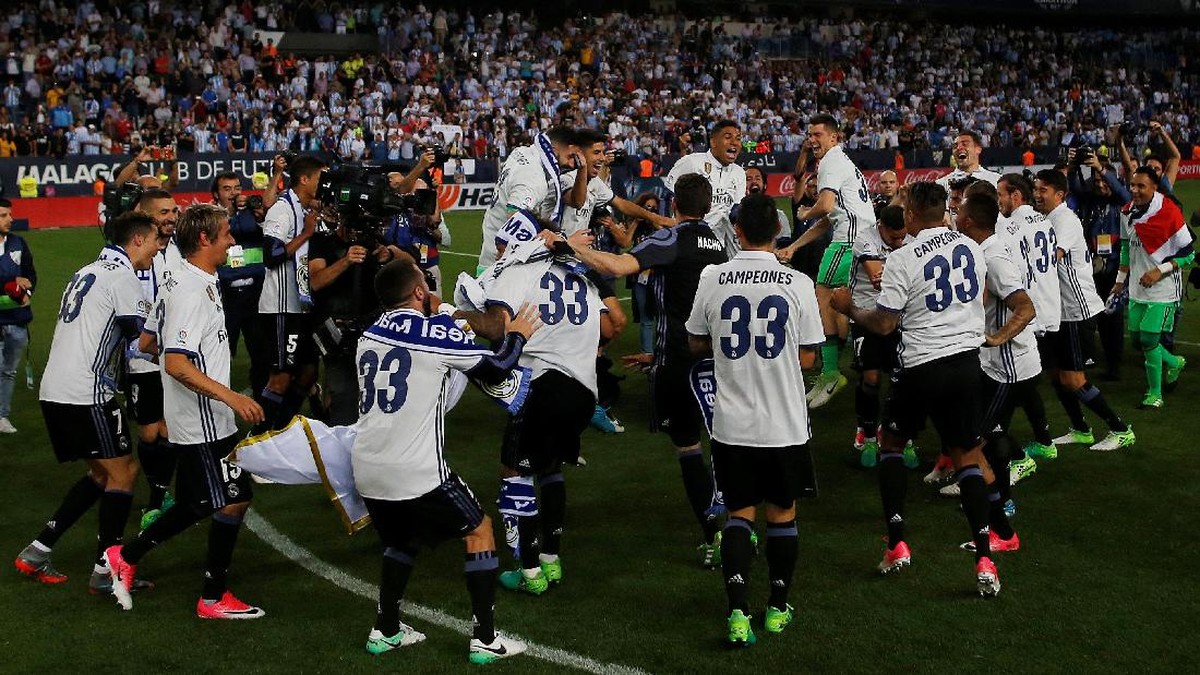 Real Madrid Juara La Liga (Foto: REUTERS/Jon Nazca)