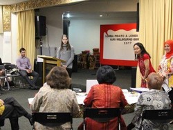 Aksi Warga Australia Berpidato Bahasa Indonesia