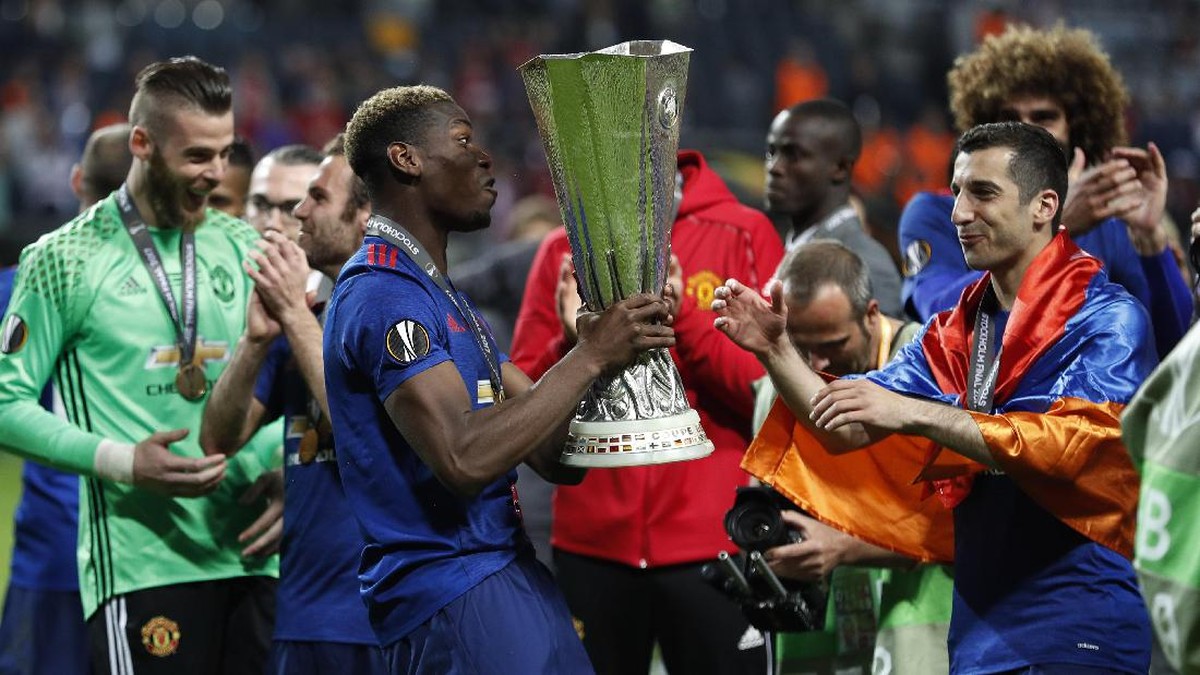 Rekor Manchester United di final kompetisi antarklub Eropa. (Foto: Reuters / Lee Smith)