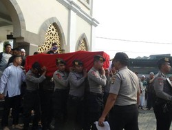 Bripda Ridho yang Gugur Akibat Bom Kampung Melayu Naik Pangkat