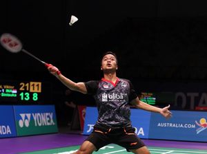 Anthony Ginting Langsung Geber Persiapan untuk Indonesia Terbuka