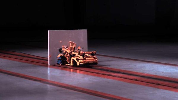 Brakk, Uji Tabrak Lego Porsche
