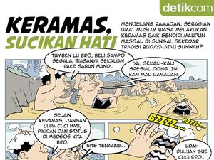 Keramas Jelang Ramadan, Simbol Membersihkan Hati