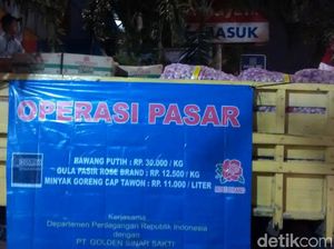 Di Pasar Ini Jual Bawang Putih Murah Rp 30.000/Kg