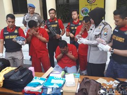 Tiga Perampok Nasabah Bank Berhasil Diamankan