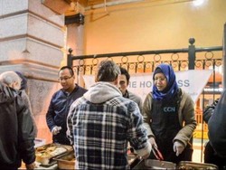 Muslim Indonesia Bantu Tunawisma di Melbourne