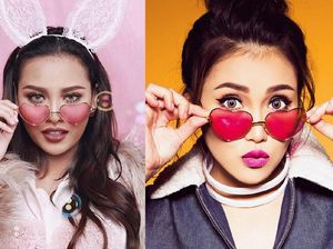 Ayu Ting Ting Kok Posenya Mirip Aurel Hermansyah