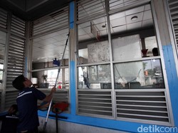 Perbaikan Halte TransJ Kampung Melayu Habiskan Biaya Rp 10 juta