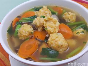 Resep Udang : Bakso Udang Kuah