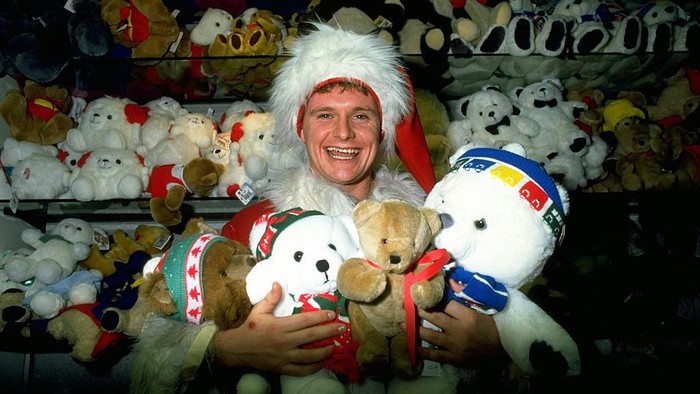 Paul Gascoigne di tahun 1991 (Foto: Ben Radford/Allsport) Paul Gascoigne di tahun 1991 (Foto: Ben Radford/Allsport)