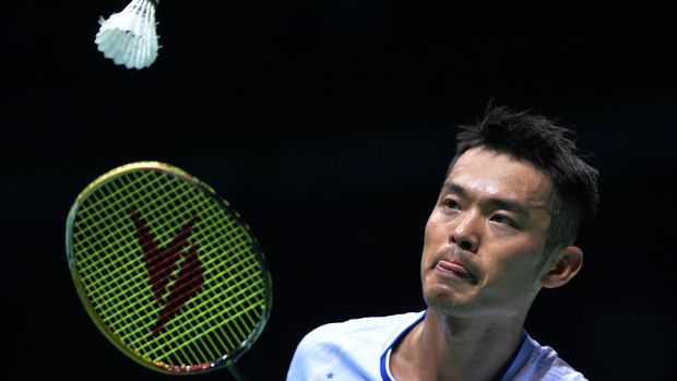 Lin Dan tidak pernah kalah saat berhadapan dengan Anthony Ginting.