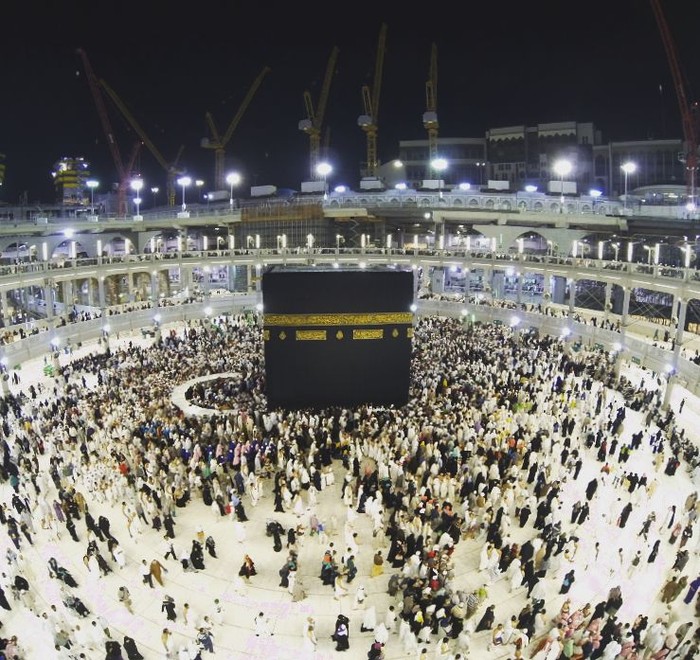Kakbah di Masjid Al Haram, Mekkah