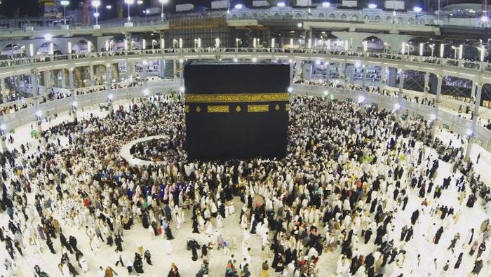 Kakbah di Masjid Al Haram, Mekkah