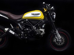 Pakai Mesin 125 cc, Motor China Ini Mirip Ducati Scrambler