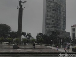 Puasa Ramadan, Car Free Day Bundaran HI-Sudirman Sepi dari Warga