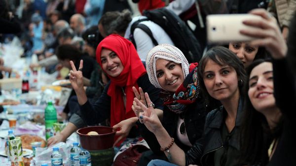Meriahnya Suasana Ramadan di Turki