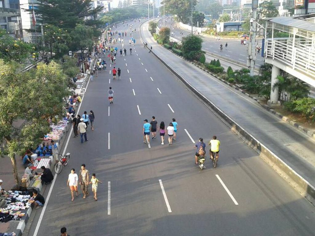 Car Free Day di 10 Kecamatan Jakarta Selatan Masih Situasional Car Free Day di 10 Kecamatan Jakarta Selatan Masih Situasional