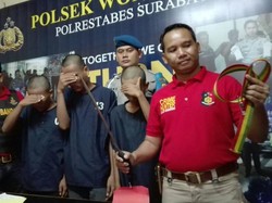 Tiga Begal Sadis Ditangkap, Dua Masih di Bawah Umur