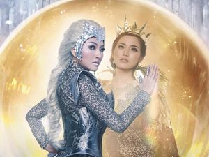 Ketika Jedar dan Sarwendah Terlihat Seperti di Film The Hunstman