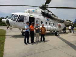 Jelang Kemarau, BNPB Kerahkan 5 Heli ke Riau
