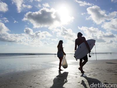 Ramadan di Bali, Ngabuburitnya di Pantai Kuta