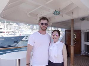 Chris Hemsworth, Maia Estianty dan Monako