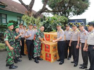 Ramadan, Peserta Sespimti dan Sespimen Sumbang Berton-ton Sembako