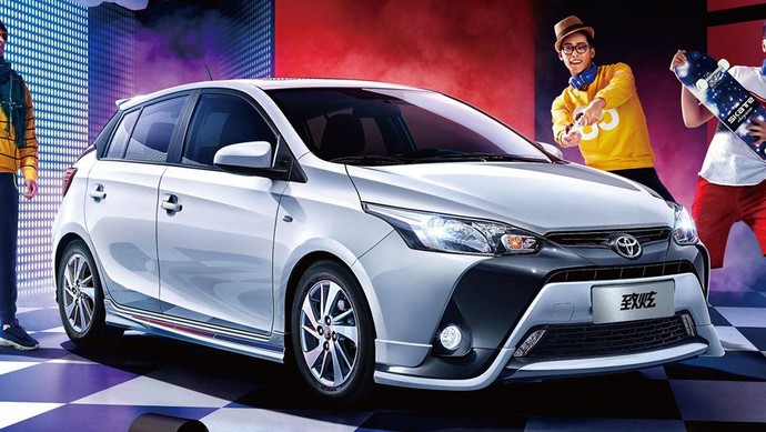 Tampang Baru Toyota Yaris di China