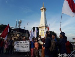 Puluhan Mahasiswa Yogya Gelar Aksi Peringati Hari Lahir Pancasila
