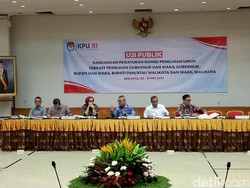 KPU Uji Publik Rancangan Aturan Jelang Pilkada 2018