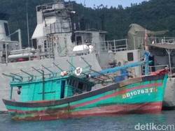 Curi Ikan di Laut Natuna, Kapal Vietnam Ditangkap TNI AL