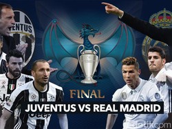 Juventus vs Real Madrid, Siapa Jadi Raja Eropa?