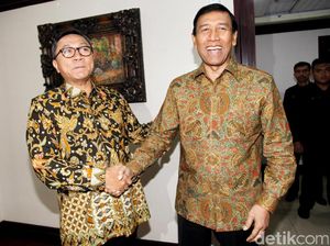 Wiranto Temui Zulifli Hasan Bahas Ormas Hingga Terorisme