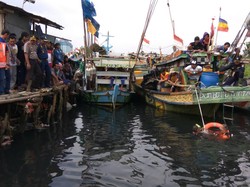 Tak Bisa Berenang, Seorang Nelayan Tenggelam di Muara Angke