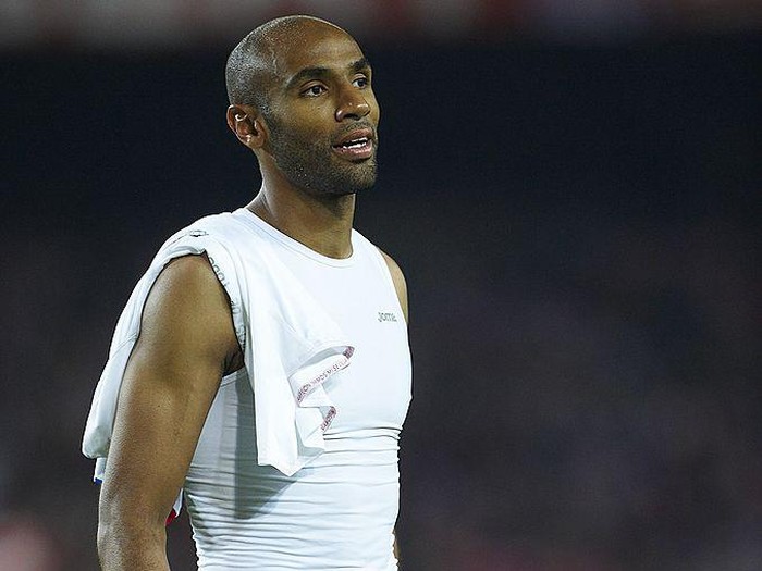 BARCELONA, SPAIN - MAY 19:  Frederic Kanoute of Sevilla looks on after the Copa del Rey final between Atletico de Madrid and Sevilla at Camp Nou stadium on May 19, 2010 in Barcelona, Spain. Sevilla won 2-0.  (Photo by Manuel Queimadelos Alonso/Getty Images)
