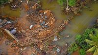 Dahsyatnya Banjir di Matara Sri Lanka