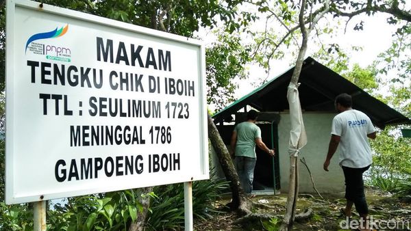 Potret Salah Satu Makam Penyebar Agama Islam di Sabang
