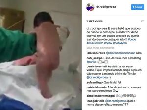 Soal Video Bayi Baru Lahir Sudah Bisa Jalan, Ini Kata Dokter Soal Video Bayi Baru Lahir Sudah Bisa Jalan, Ini Kata Dokter