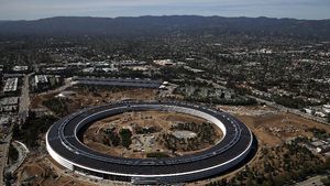 Kantor Pusat Apple Terunik di Dunia?
