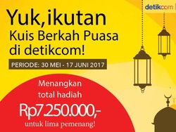 Mau Uang Jutaan Rupiah? Yuk Ikut Kuis Berkah Puasa detikcom