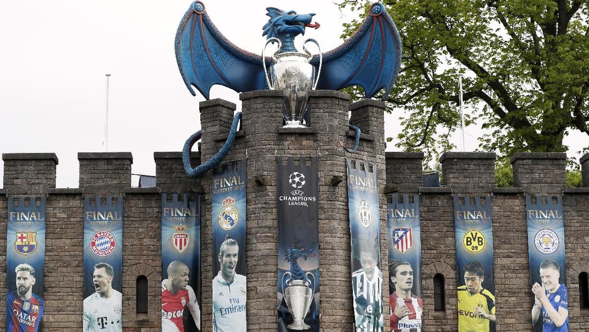 Final Liga Champions antara Juventus dan Real Madrid akan digelar di Cardiff, Wales, 3 Juni 2017 (Foto: Action Images via Reuters / John Sibley)
