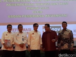 Terima Predikat WTP dari BPK, Menkum HAM: Kami Profesional